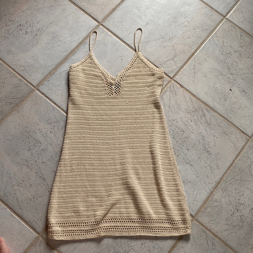 Intermix crochet dress small